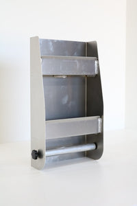 C-101 Jr Aluminum Door cabinet w/towel roll