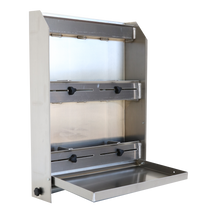 C-100 Aluminum Deluxe Door Cabinet