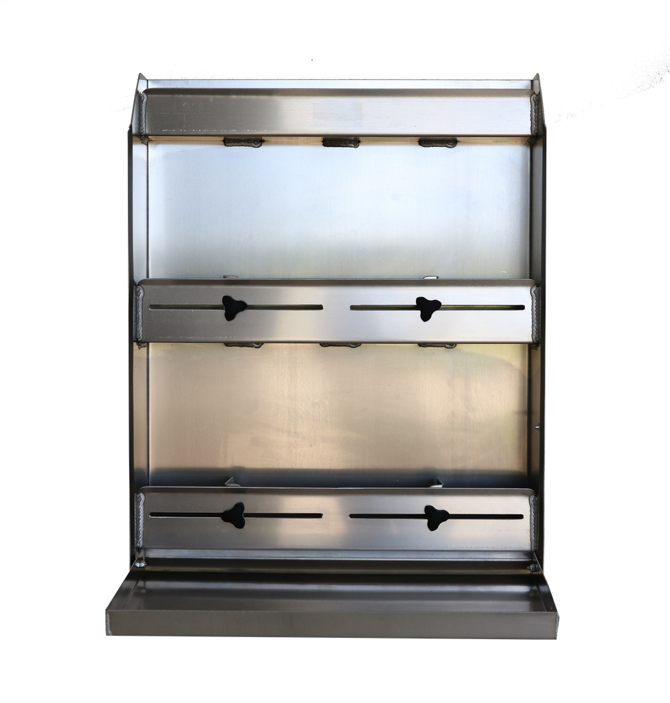 C-100 Aluminum Deluxe Door Cabinet