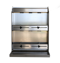 C-100 Aluminum Deluxe Door Cabinet